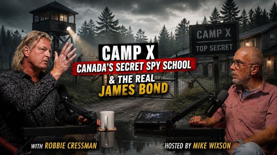 Camp X: Canada’s Secret Spy School & The Real James Bond | ft. Robbie Cressman