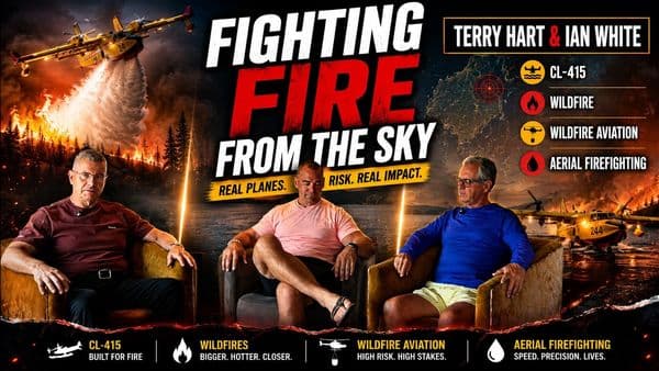 Why Canada Needs Its Own Water Bomber Simulator ft. Ian White & Terry Hart