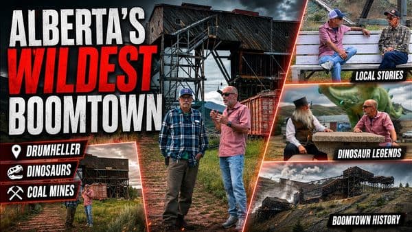 Why Drumheller Was Alberta’s Wildest Boomtown ft. Lothar Malberg, Bob Moffett & Jay Russell